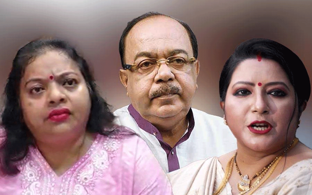 বৈশাখী সাক্ষী রইলেন,আদালত চত্বরে তীব্র বচসা বেধে গেল শোভন-রত্নার 