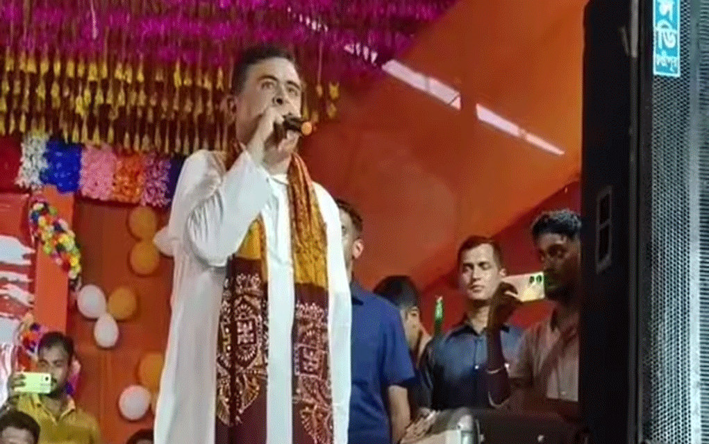 মমতার পোষা মাতাল: শুভেন্দু